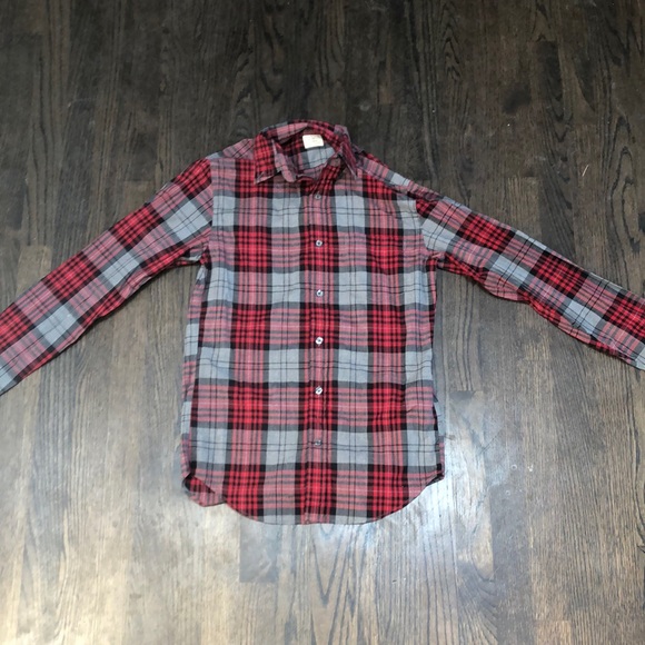 Xtra-Small J.Crew flannel look shirt.